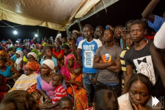 Inauguration solar panels inThiambokh  Senegal.